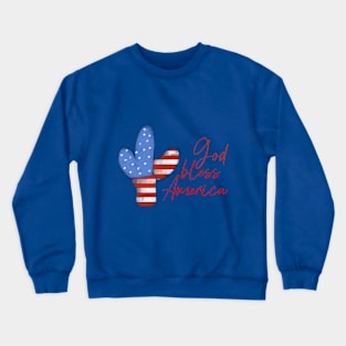 Gog Bless America 4 July Crewneck Sweatshirt